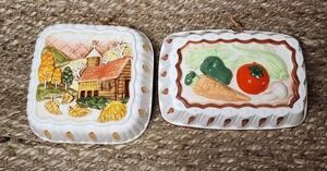 Himark Jello Mold 3D Ceramic Kitchen Decor Wall Art Country Farmhouse Vegetable